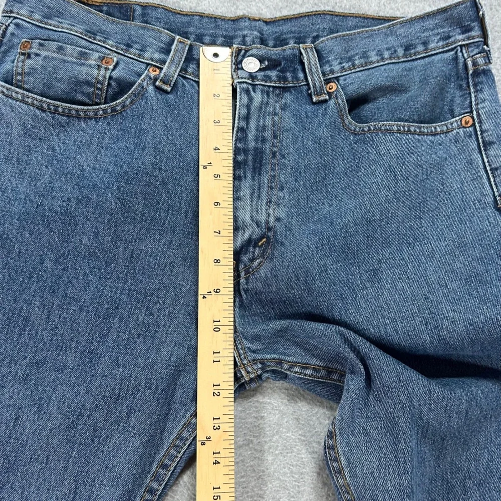 Levi's Jeans 505 Regular Fit Mens 33x34 Blue Denim Classic Workwear Casual